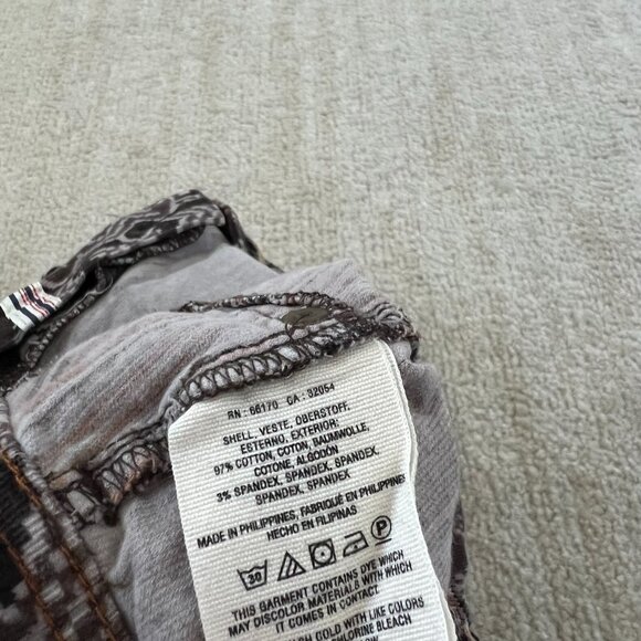 Anthropologie Pilcro Serif Corduroy Boho Pants 26 - Picture 10 of 10